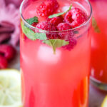 Raspberry lemonade