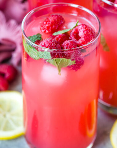 Raspberry lemonade