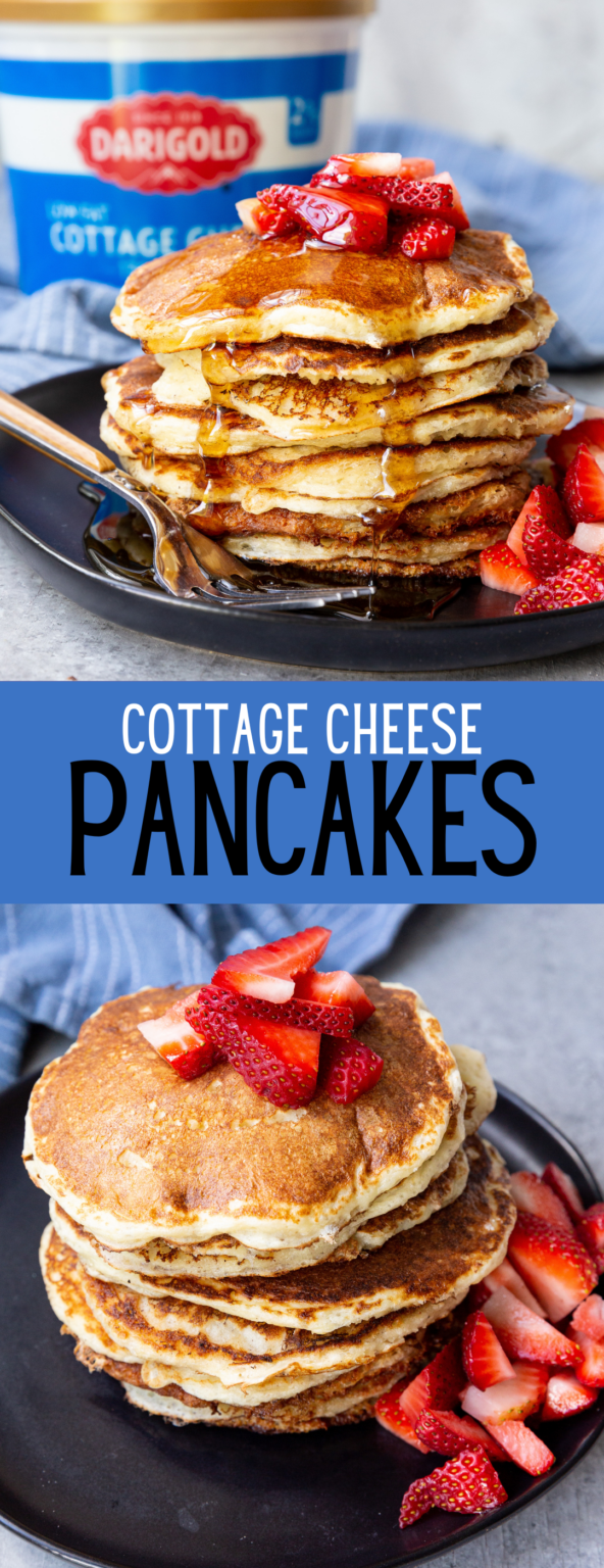 Cottage Cheese Pancakes Easy Peasy Meals