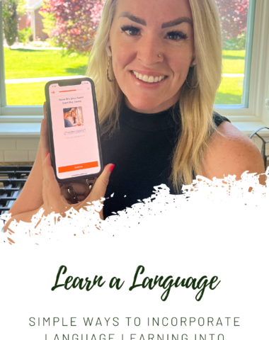 Learning a language with Babbel in the little moments of your day.