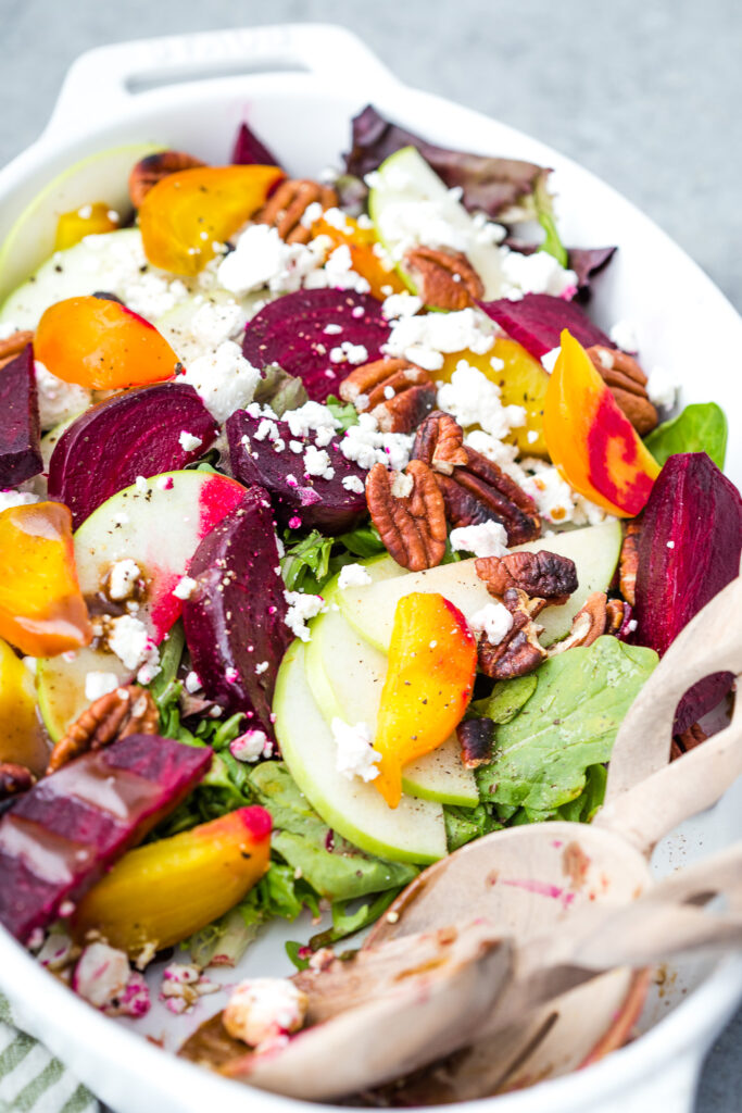 A bright, colorful beet salad recipe
