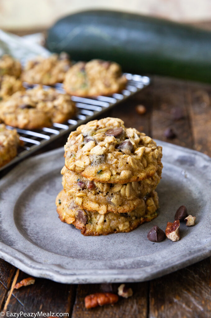 Zucchini Oatmeal Cookies
