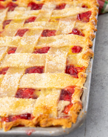 Cherry Slab Pie