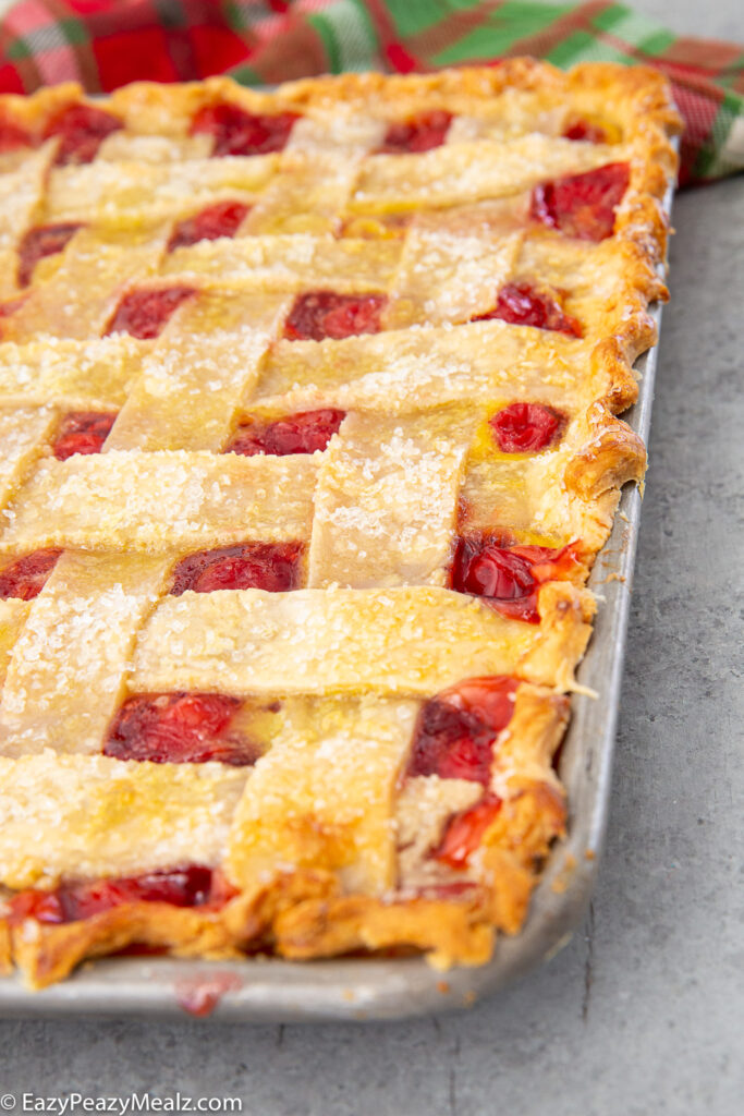 Cherry Slab Pie