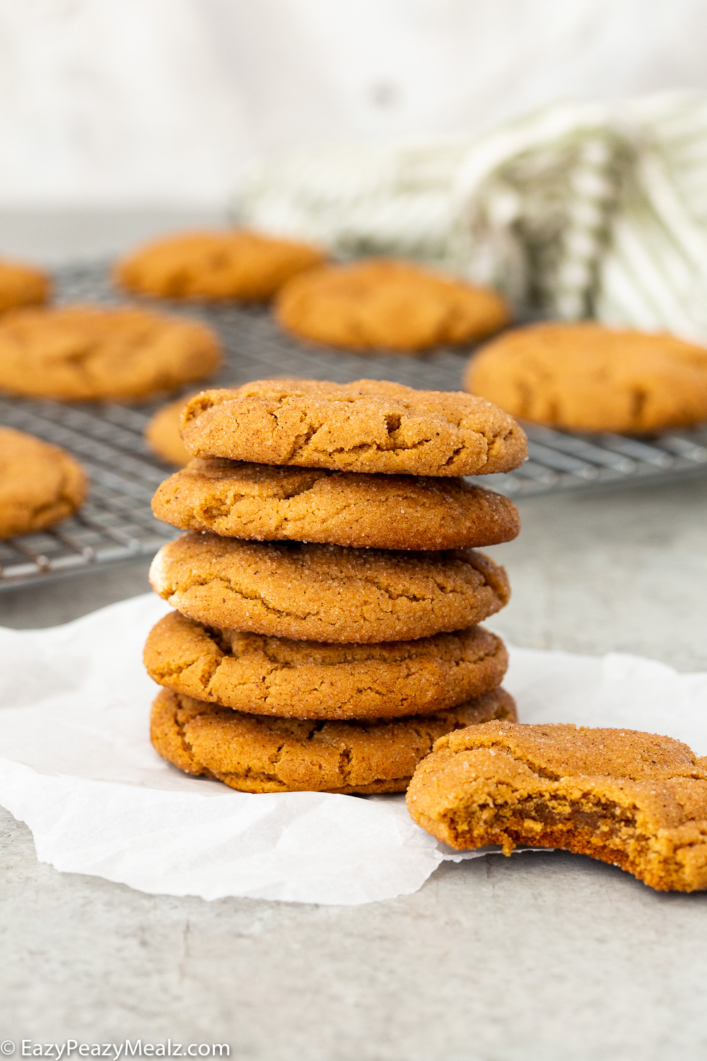 Gingerdoodles, a delightful twist on a ginger snap and snickerdoodle, this Christmas cookie is soft, chewy, and delicious, plus super easy to make. 