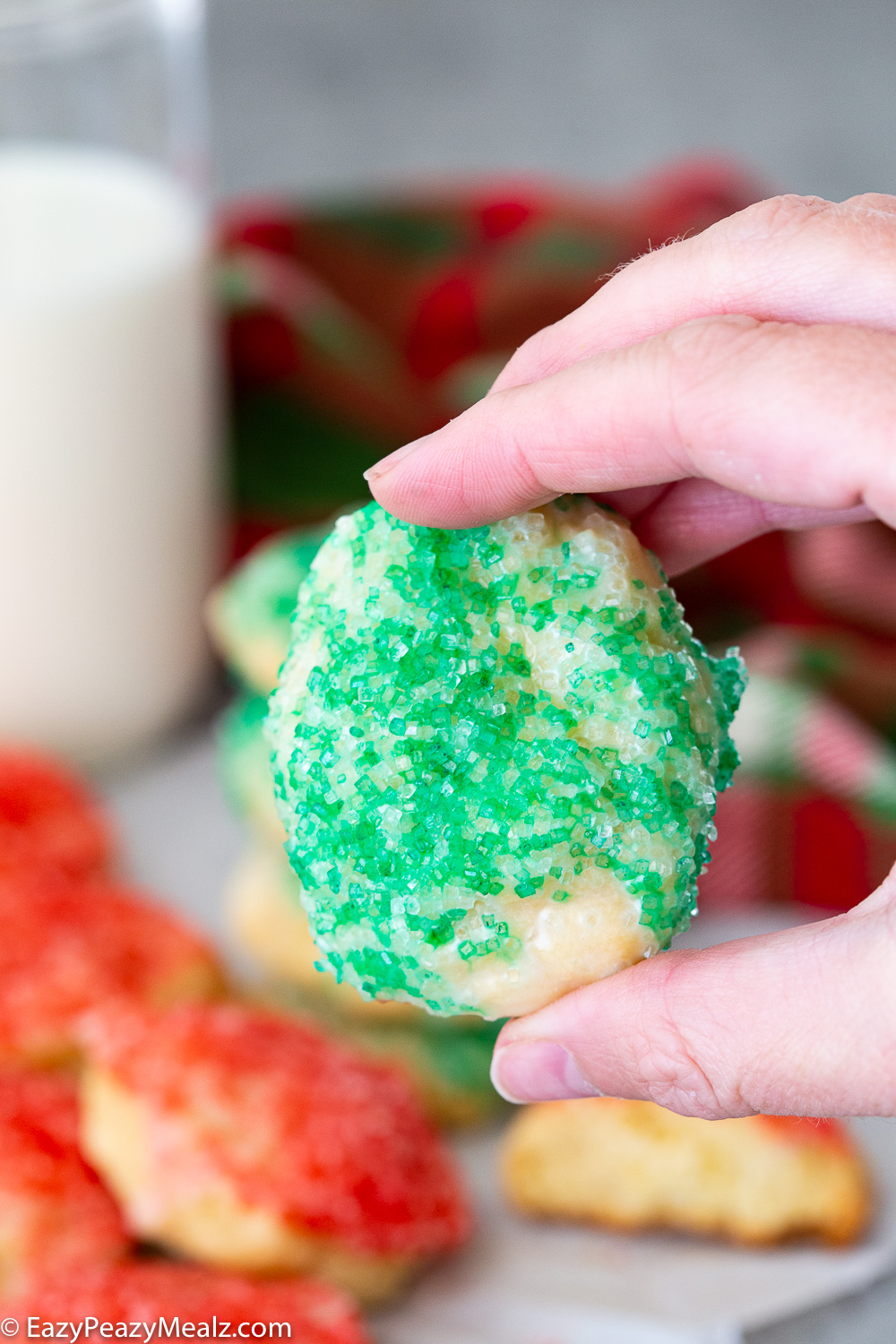 Italian Christmas Cookies are tender and delightful
