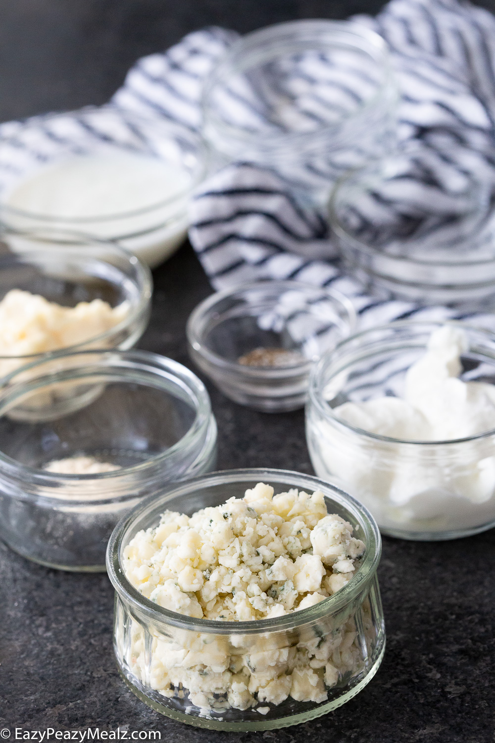 What you need for blue cheese dressing. 