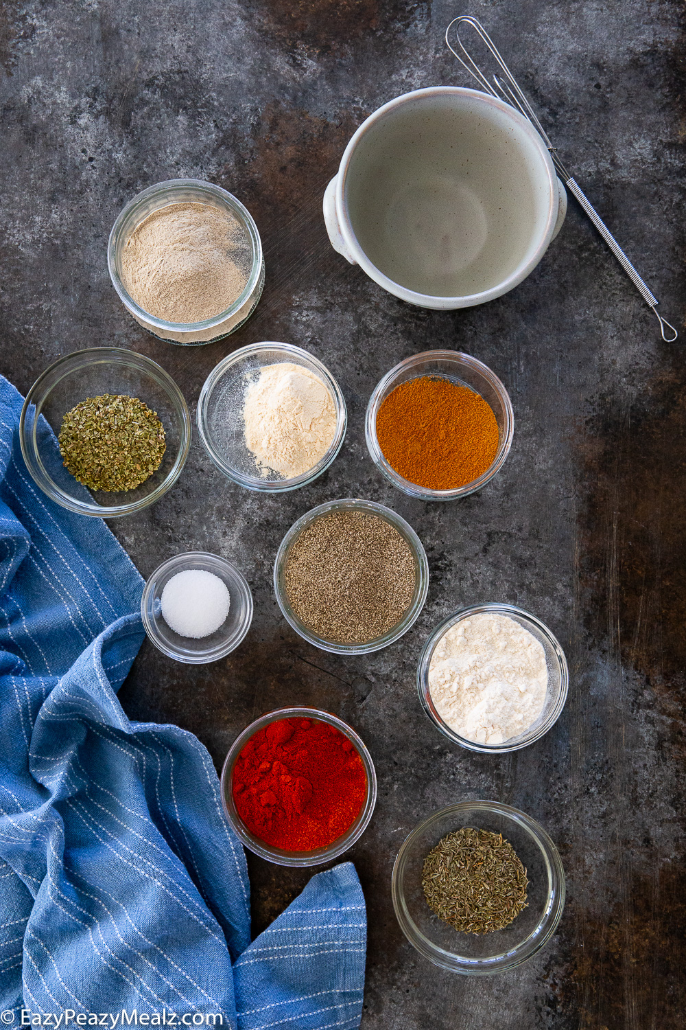What you need to make a homemade cajun seasoning blend