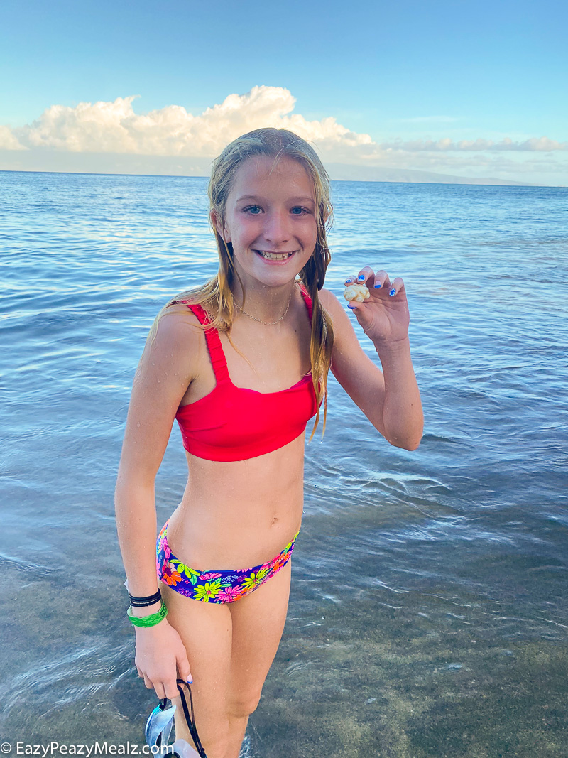 Beach day in Maui Hawaii