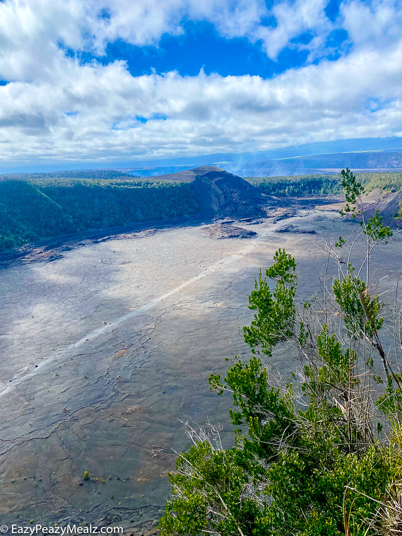 Hiking in Volcanoe's National Park on the Big Island of Hawaii