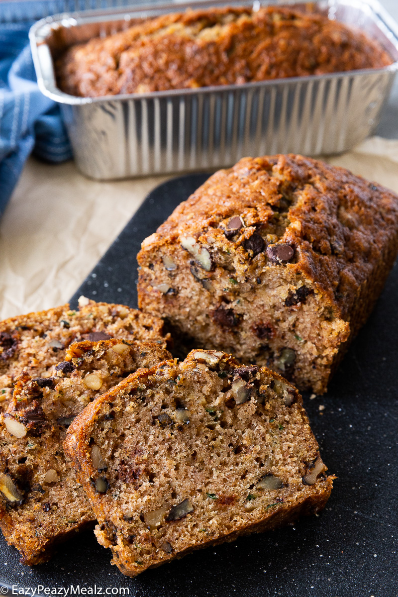 Zucchini nut bread recipe