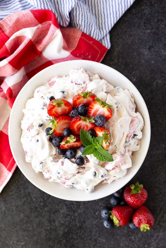 Berry Cheesecake Salad