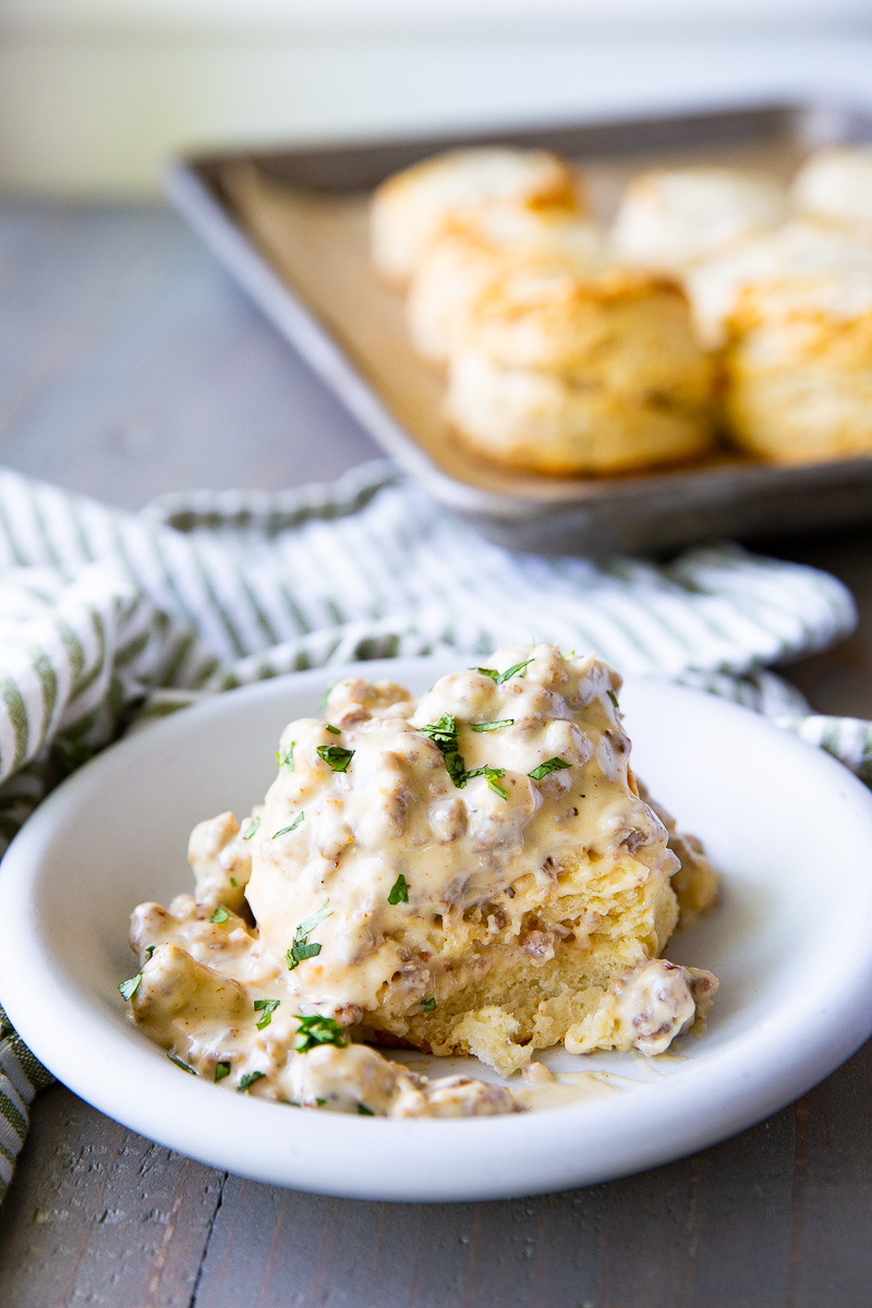 Creamy, flavorful, sausage gravy