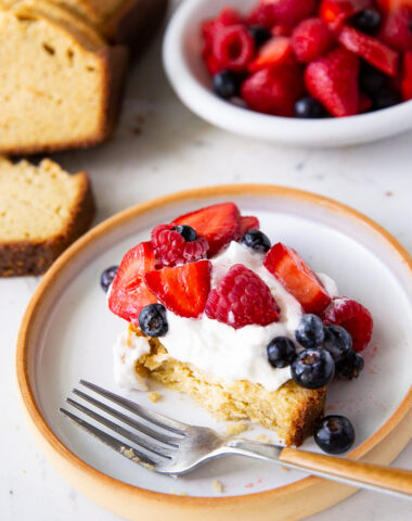 Classic, buttery pound cake made with eggs, sour cream, and vanilla. Easy to bake, freezer-friendly, and perfect for any occasion. Moist, rich, and delicious!