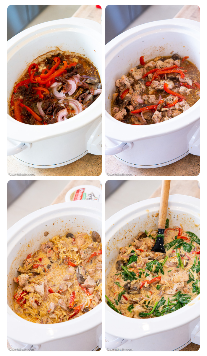 Creamy Italian Chicken and Orzo