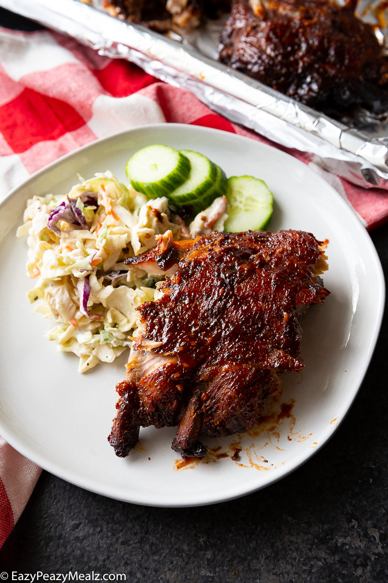 Slow cooker bbq pork ribs