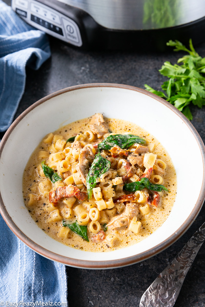 Slow Cooker Marry Me Chicken Soup.