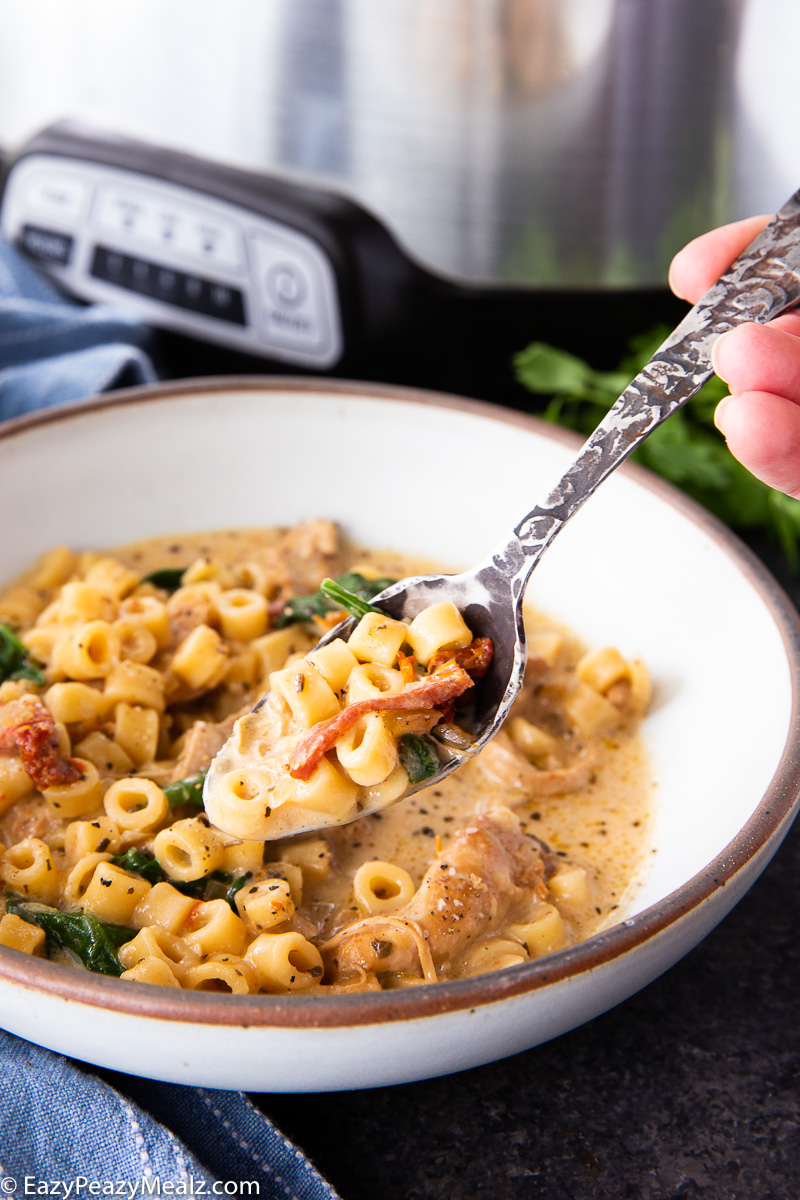 Slow cooker marry me chicken soup