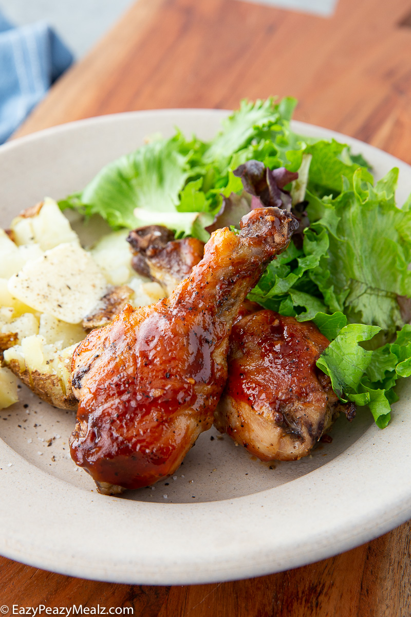 Hot Honey BBQ Drumsticks