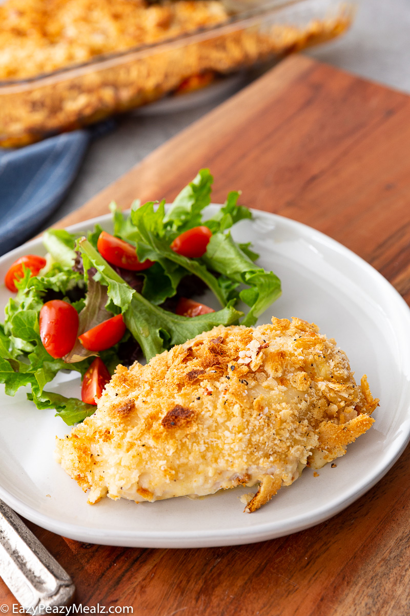 Baked poppyseed chicken