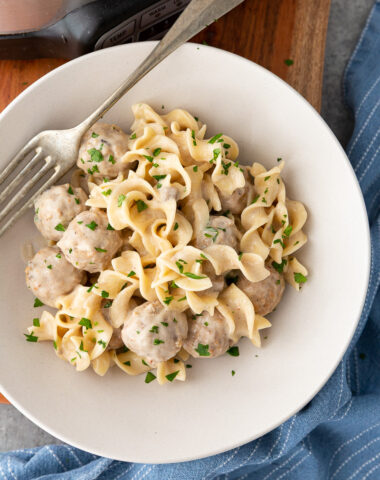 Swedish Meatballs made in the slow cooker