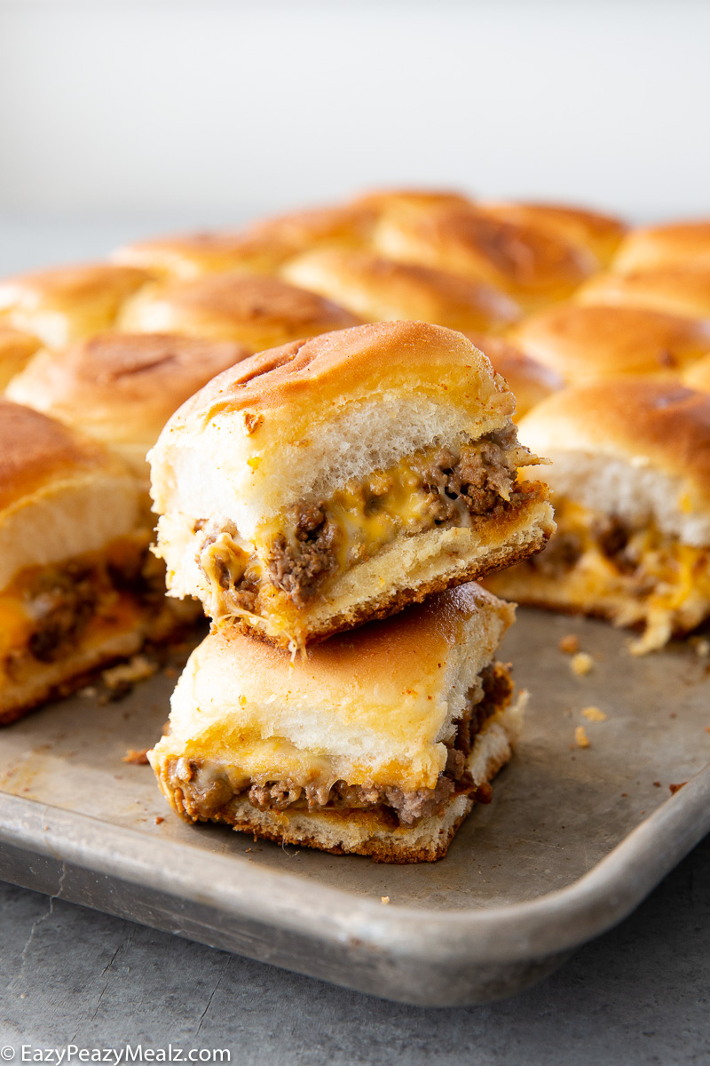 Taco sliders, easy sliders with mega flavor.