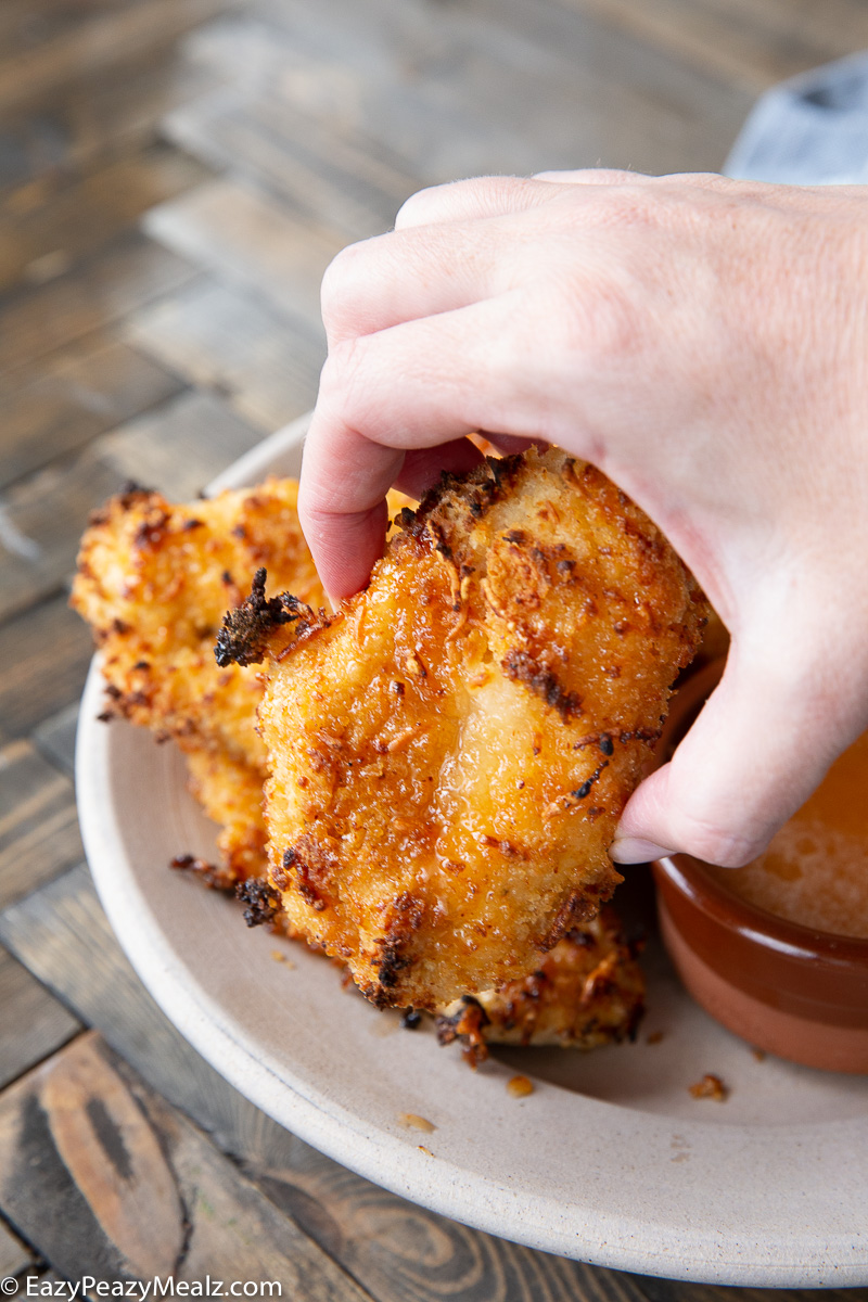 How to make hot honey chicken, a crispy baked chicken recipe. 