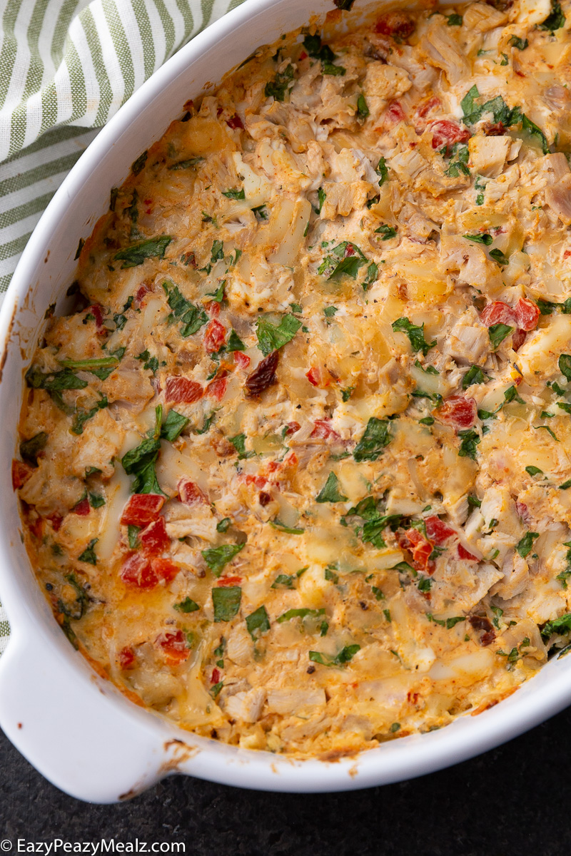 A delicious marry me chicken dip