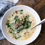 Instant Pot Zuppa Toscana, a simple instant pot soup, perfect for busy nights.