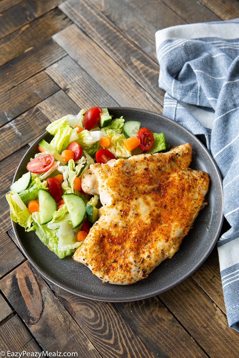 Juicy baked chicken breast
