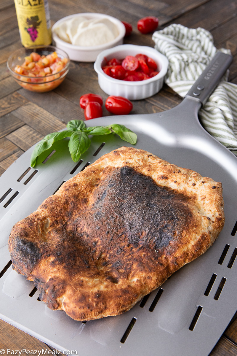 What you need to make a caprese flatbread