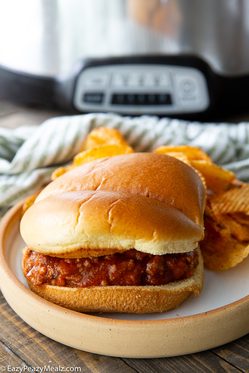 Slow Cooker Sloppy Joes