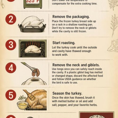Your guide to oven cooking a turkey from frozen