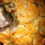 Slow cooker scalloped potatoes.