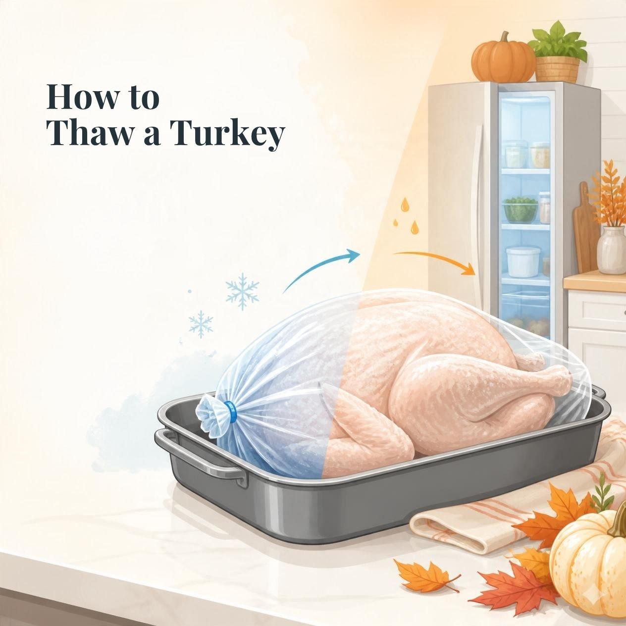 How to Thaw a Turkey